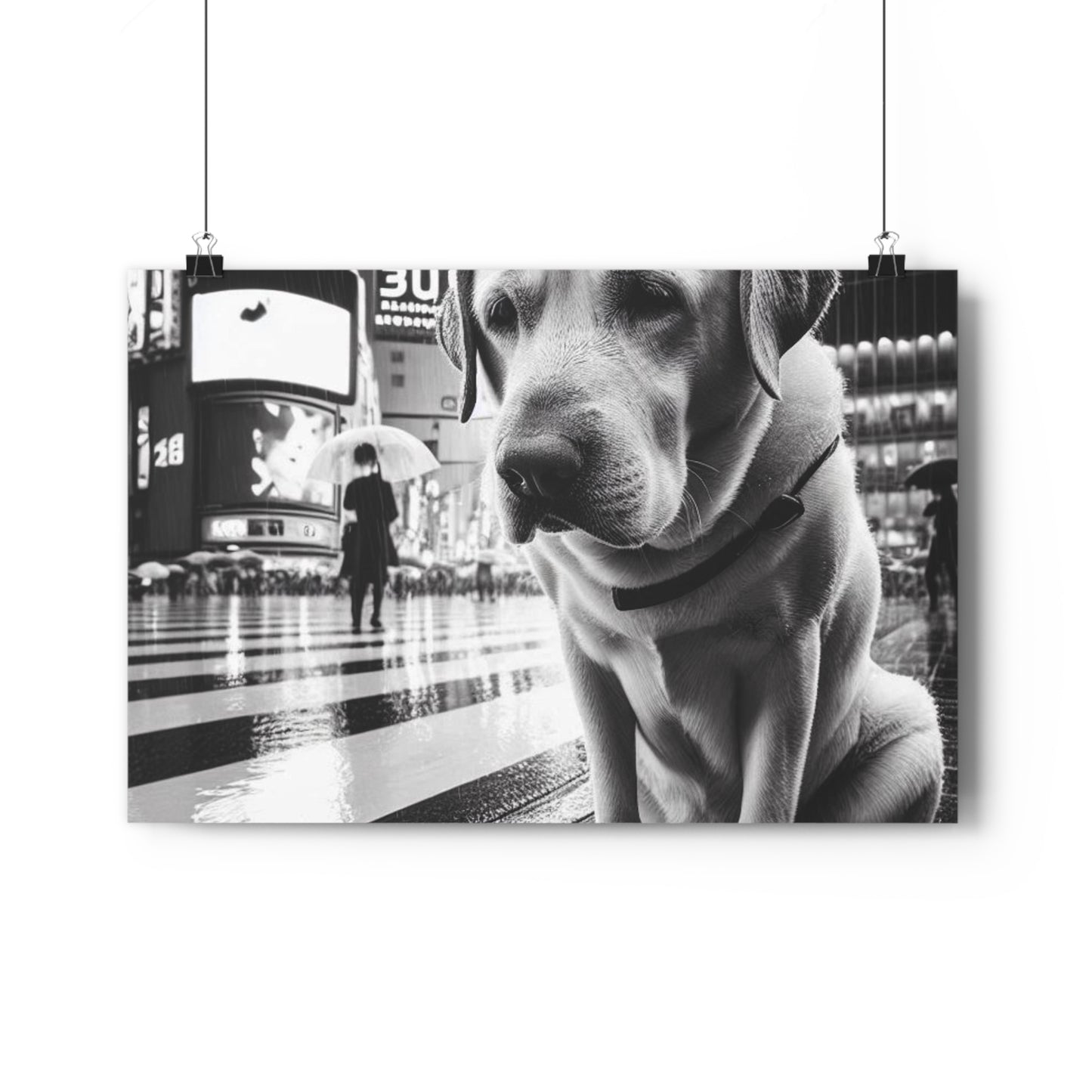 Rainy Biggies Giclée Art Print