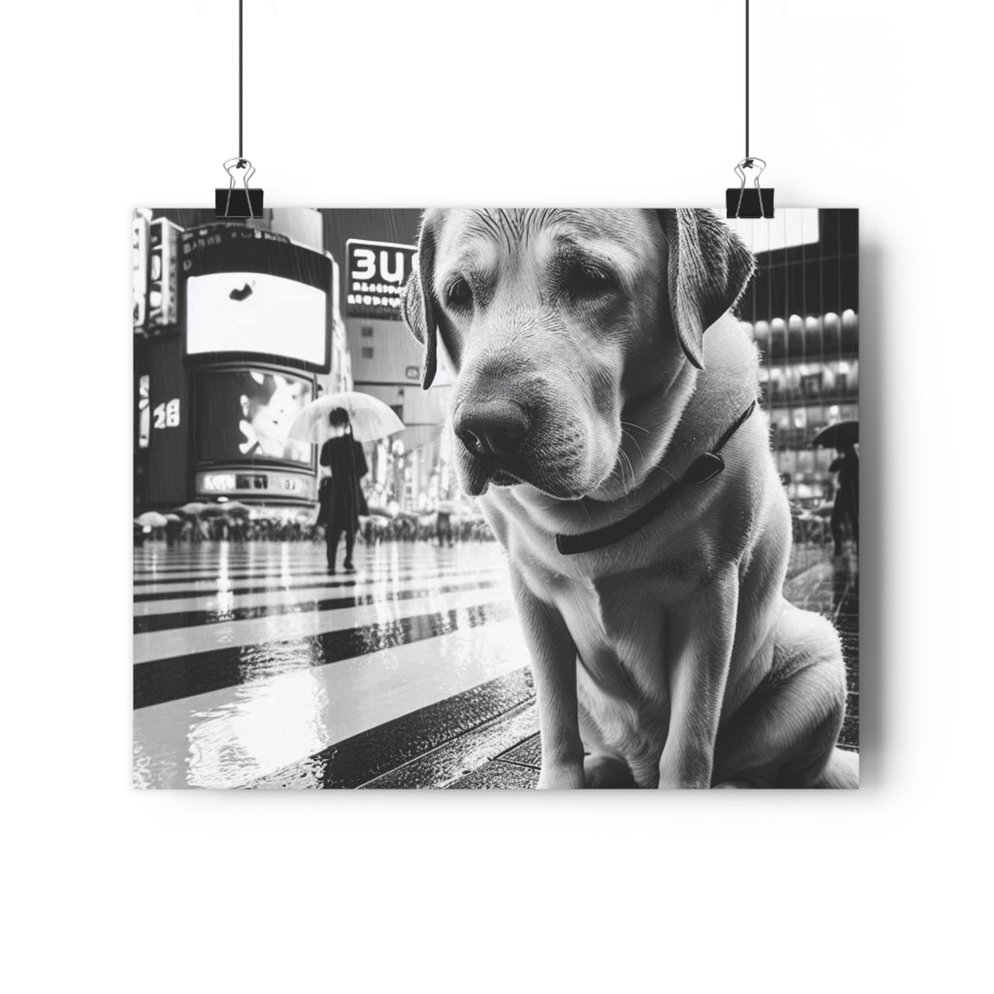 Rainy Biggies Giclée Art Print