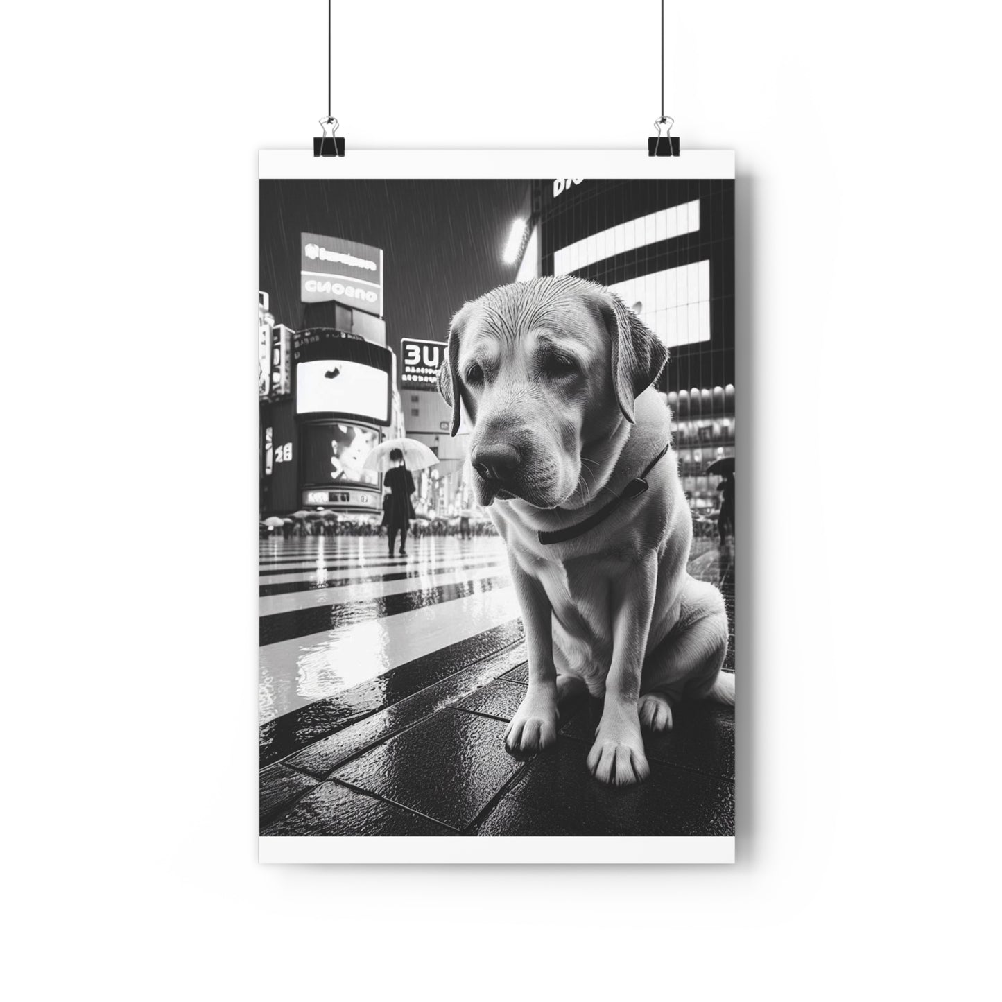 Rainy Biggies Giclée Art Print