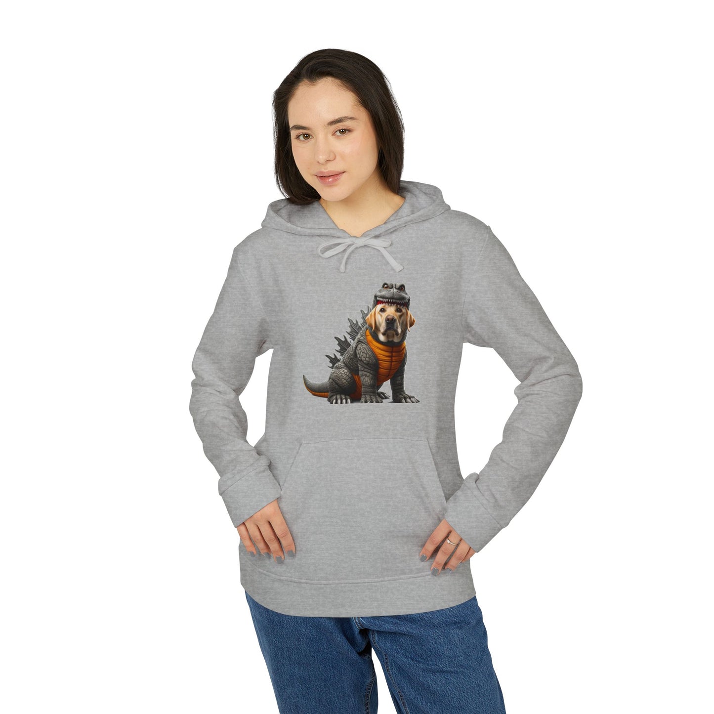 Biggiezilla adidas® Unisex Fleece Hoodie