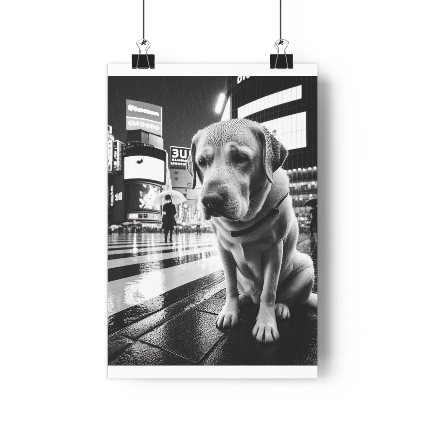 Rainy Biggies Giclée Art Print