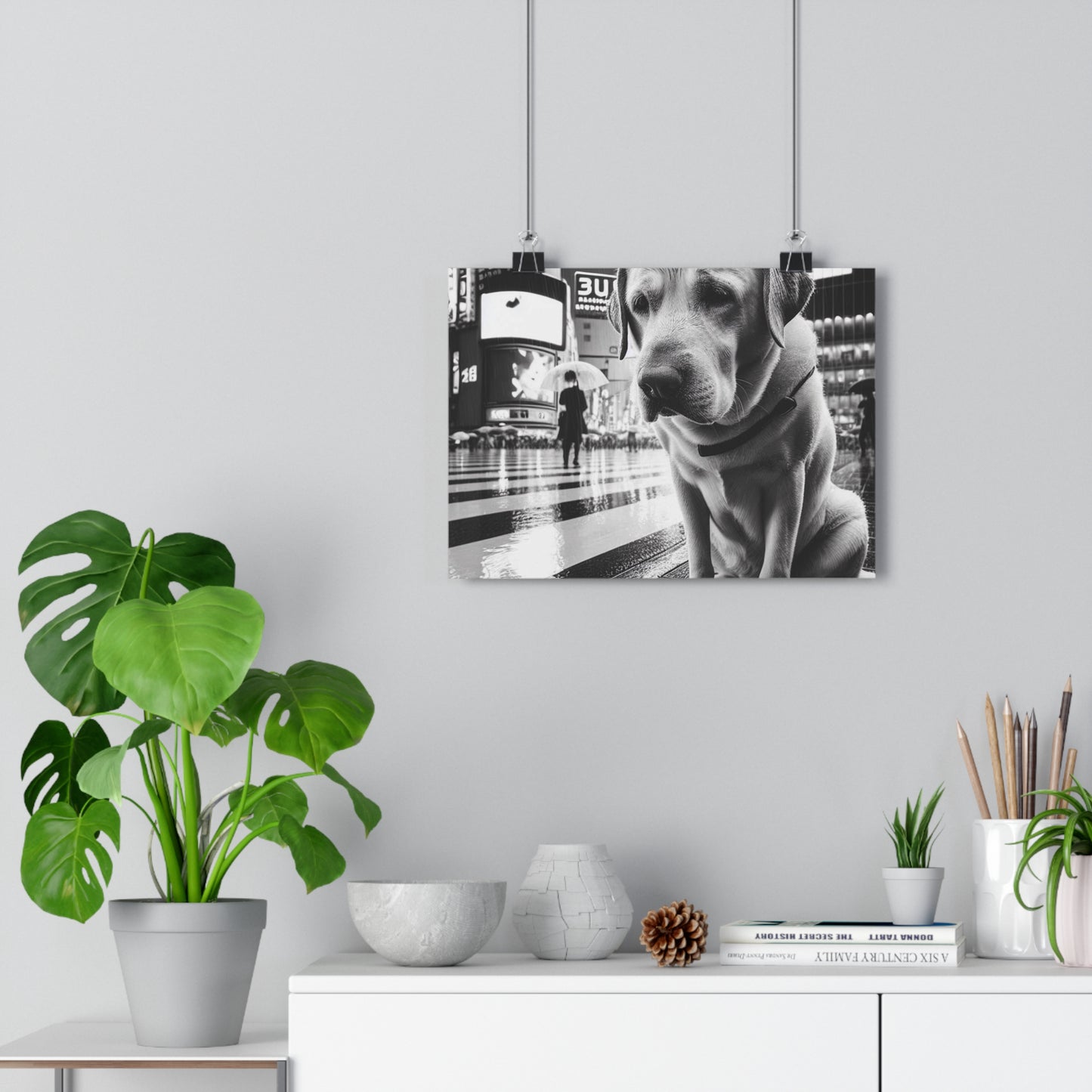 Rainy Biggies Giclée Art Print