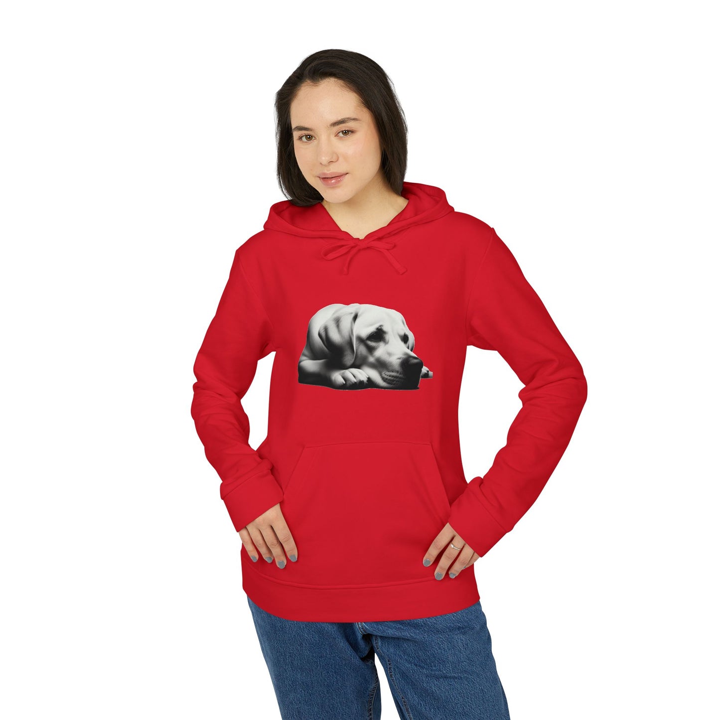 Sleepy Biggie adidas® Unisex Fleece Hoodie