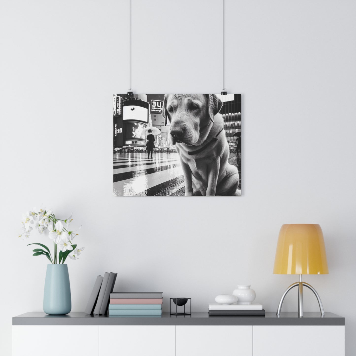Rainy Biggies Giclée Art Print
