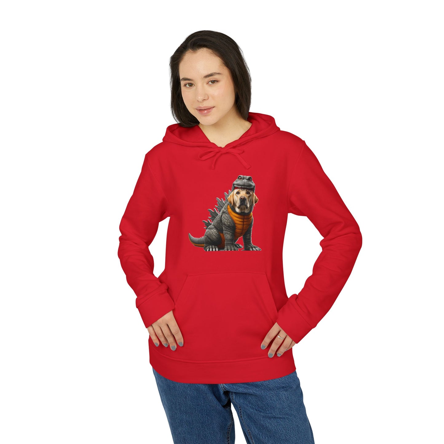 Biggiezilla adidas® Unisex Fleece Hoodie