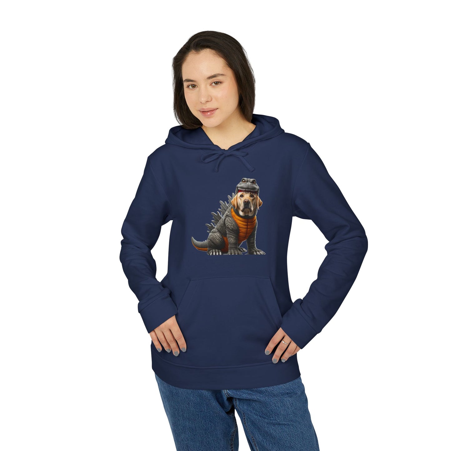 Biggiezilla adidas® Unisex Fleece Hoodie