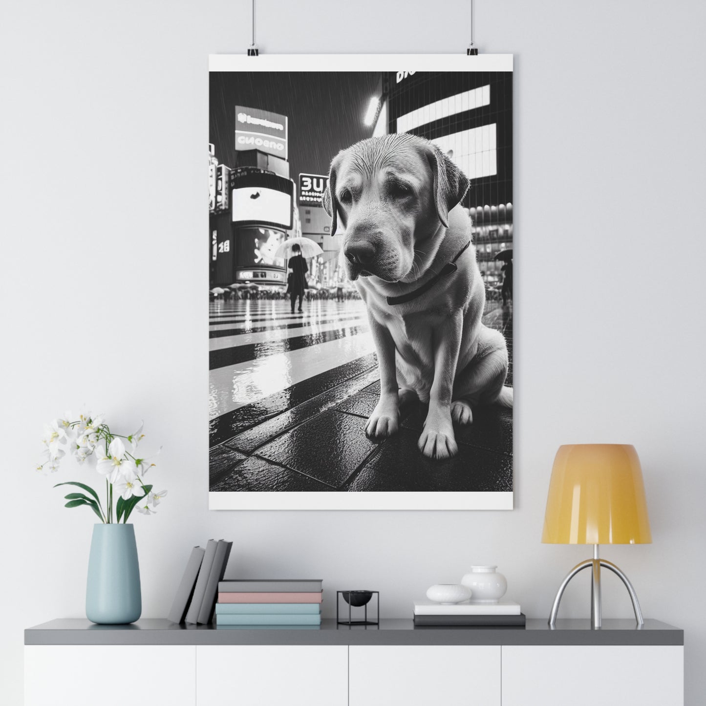 Rainy Biggies Giclée Art Print