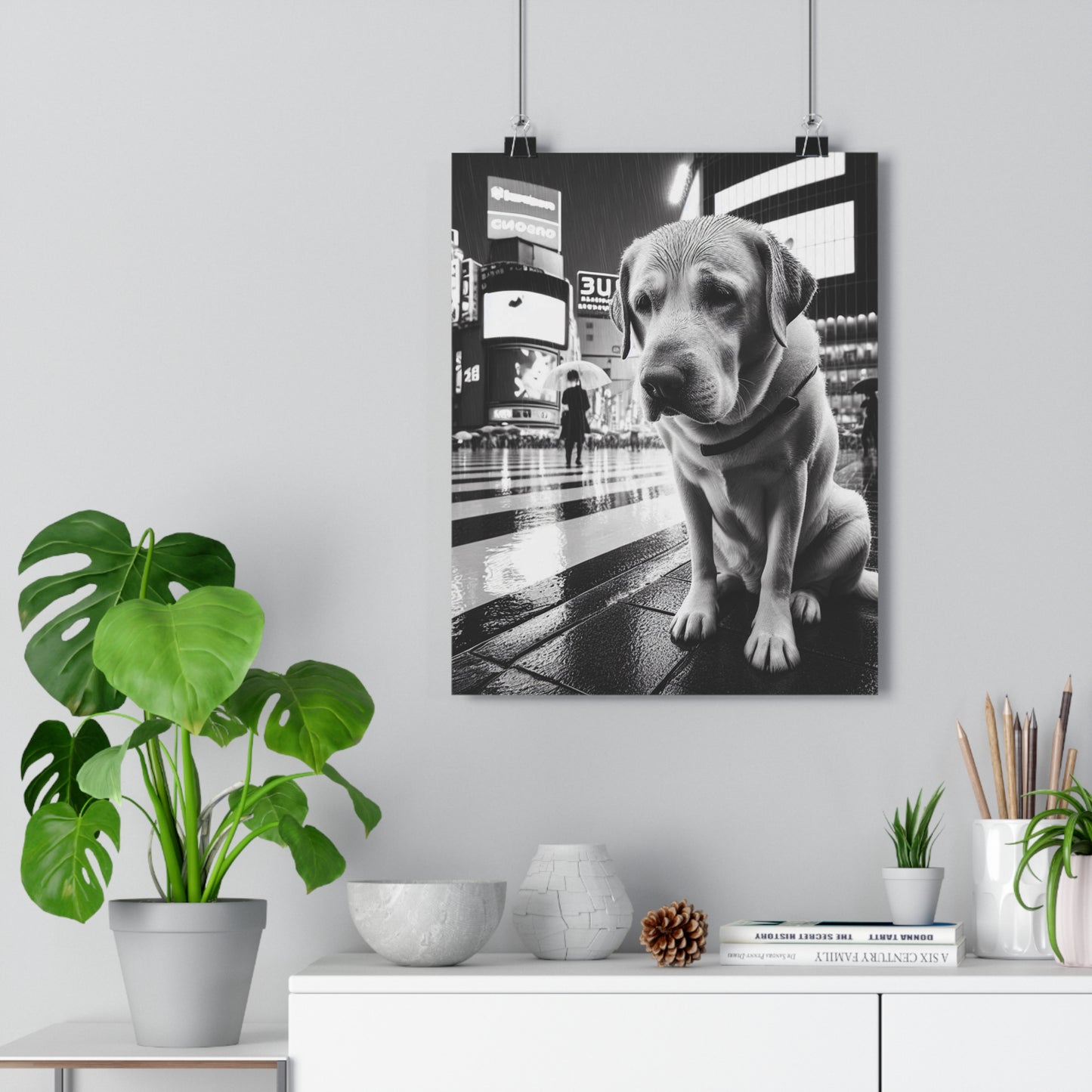 Rainy Biggies Giclée Art Print