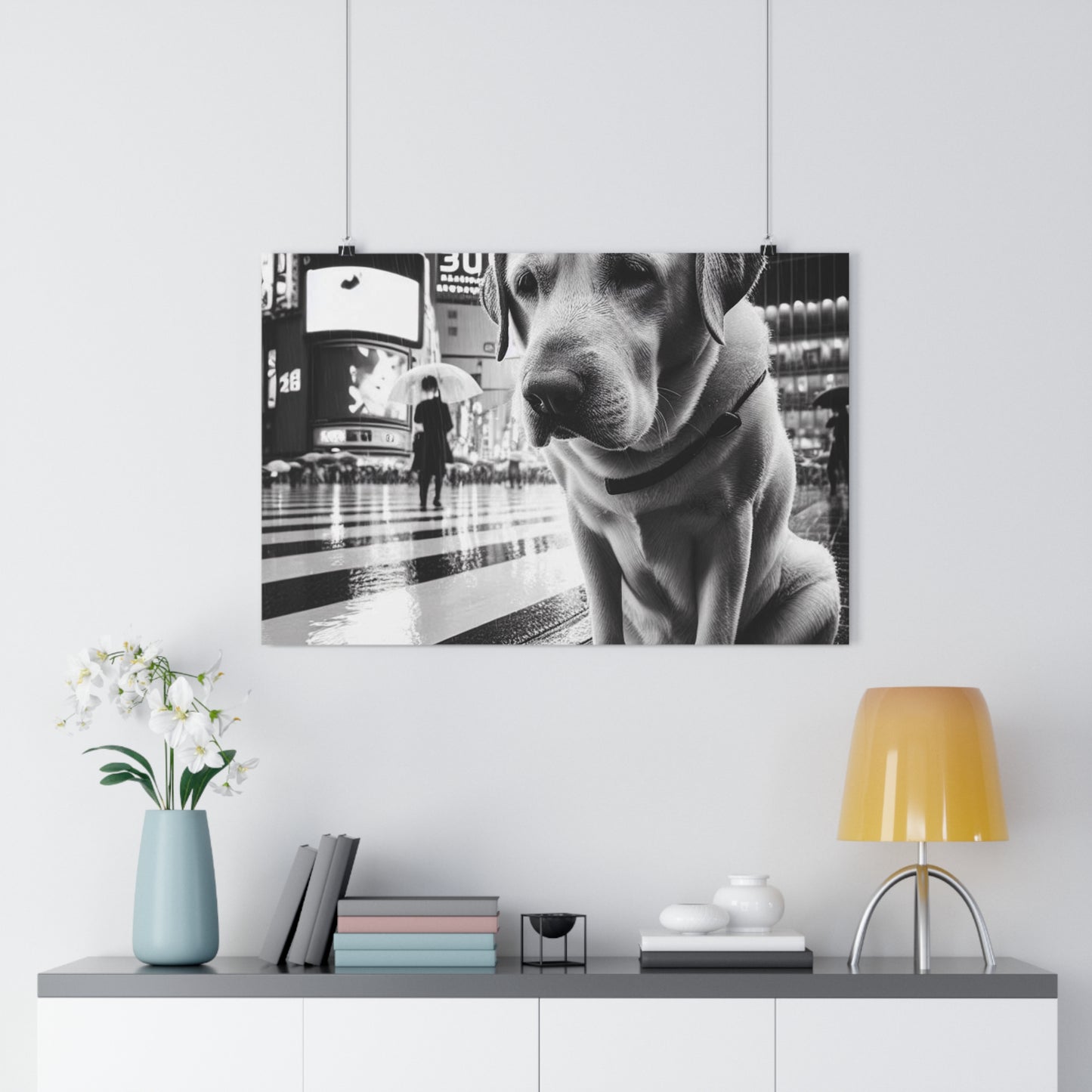 Rainy Biggies Giclée Art Print