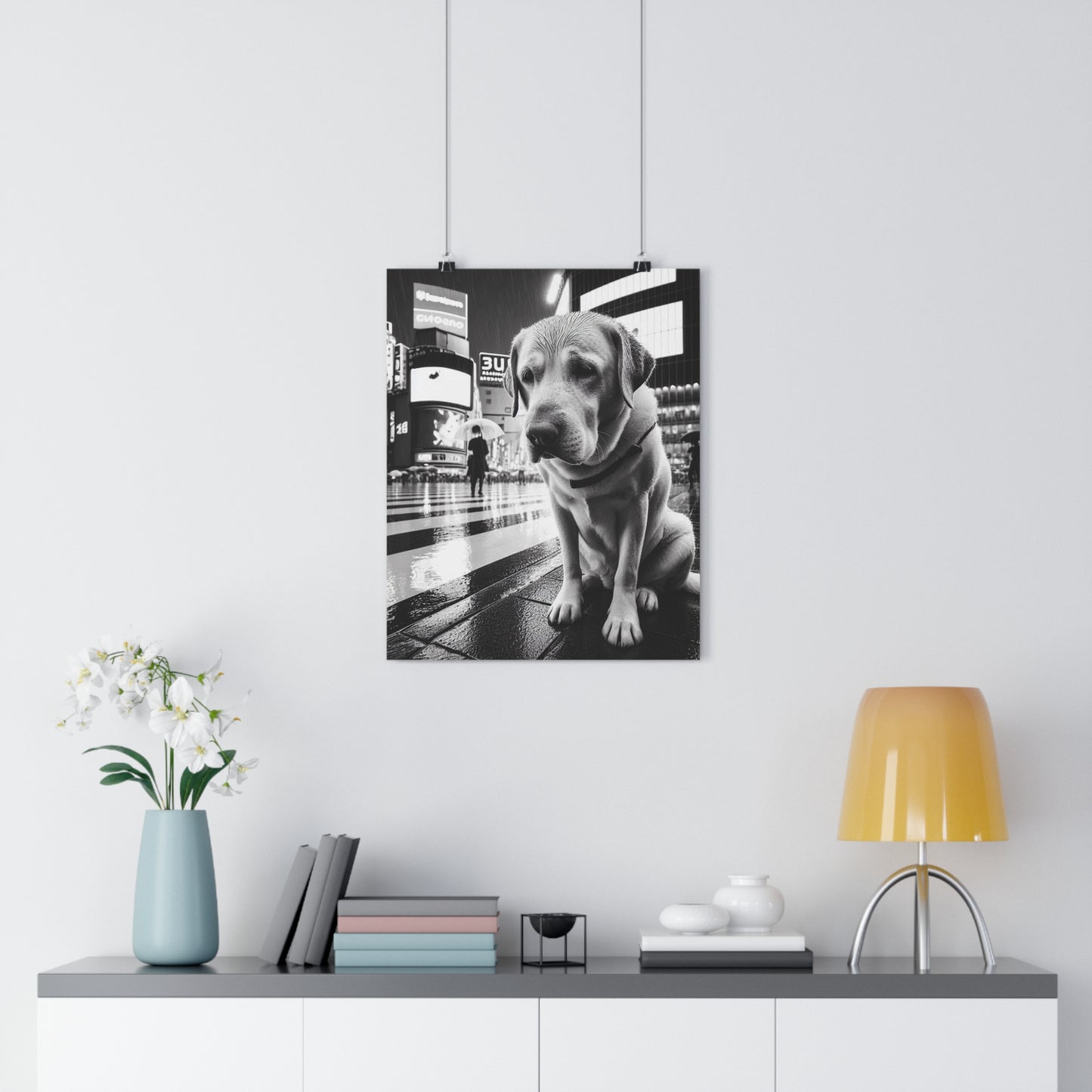 Rainy Biggies Giclée Art Print