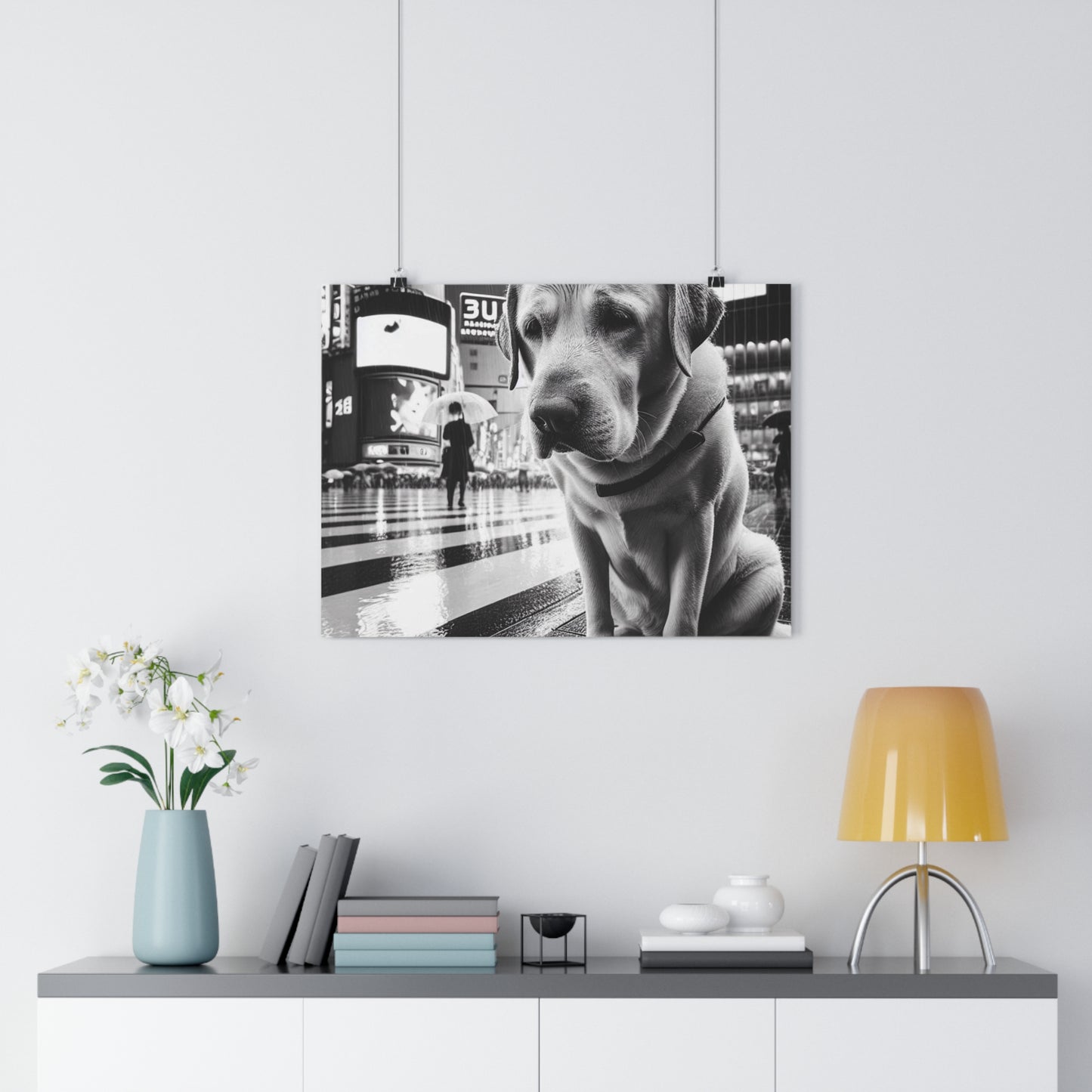 Rainy Biggies Giclée Art Print