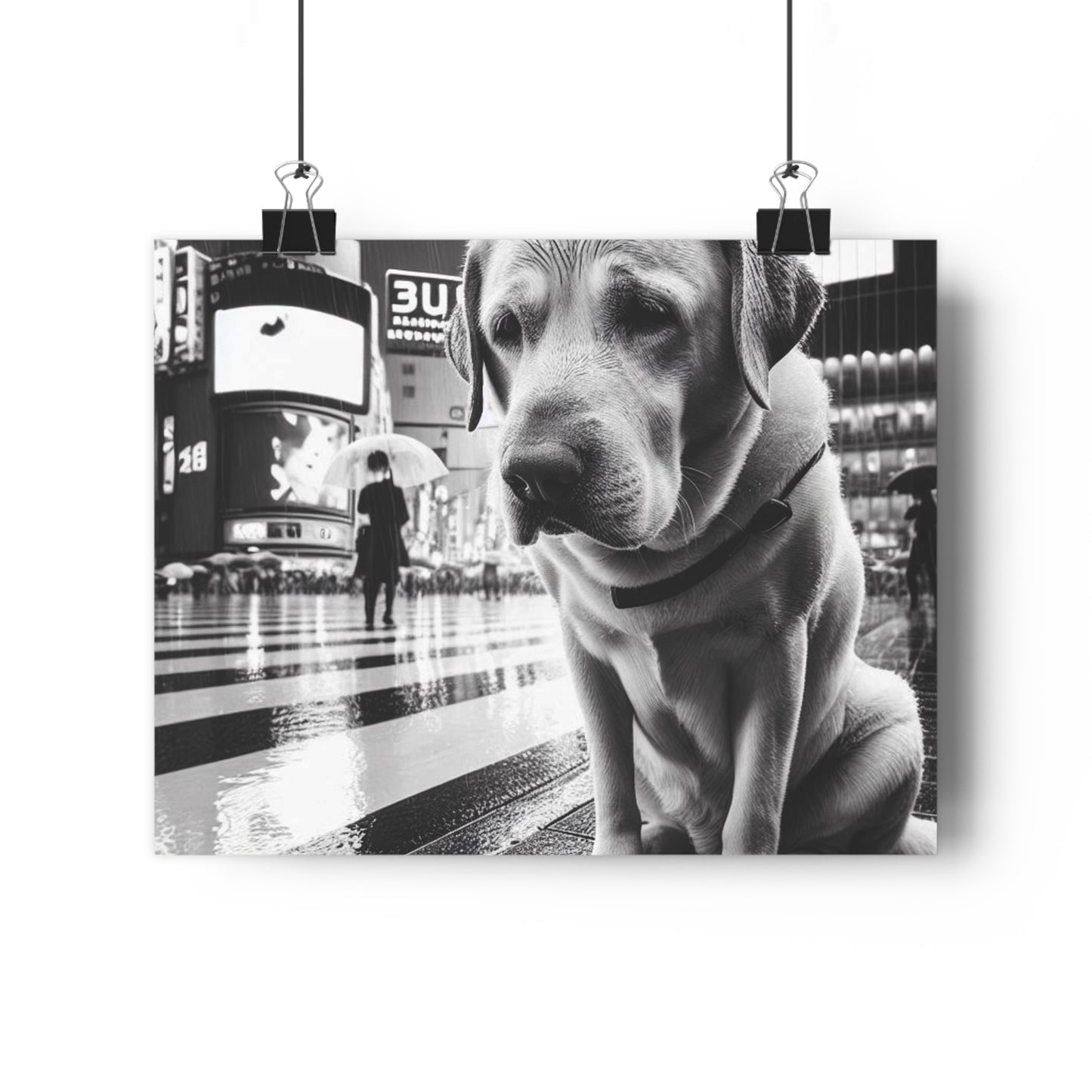 Rainy Biggies Giclée Art Print