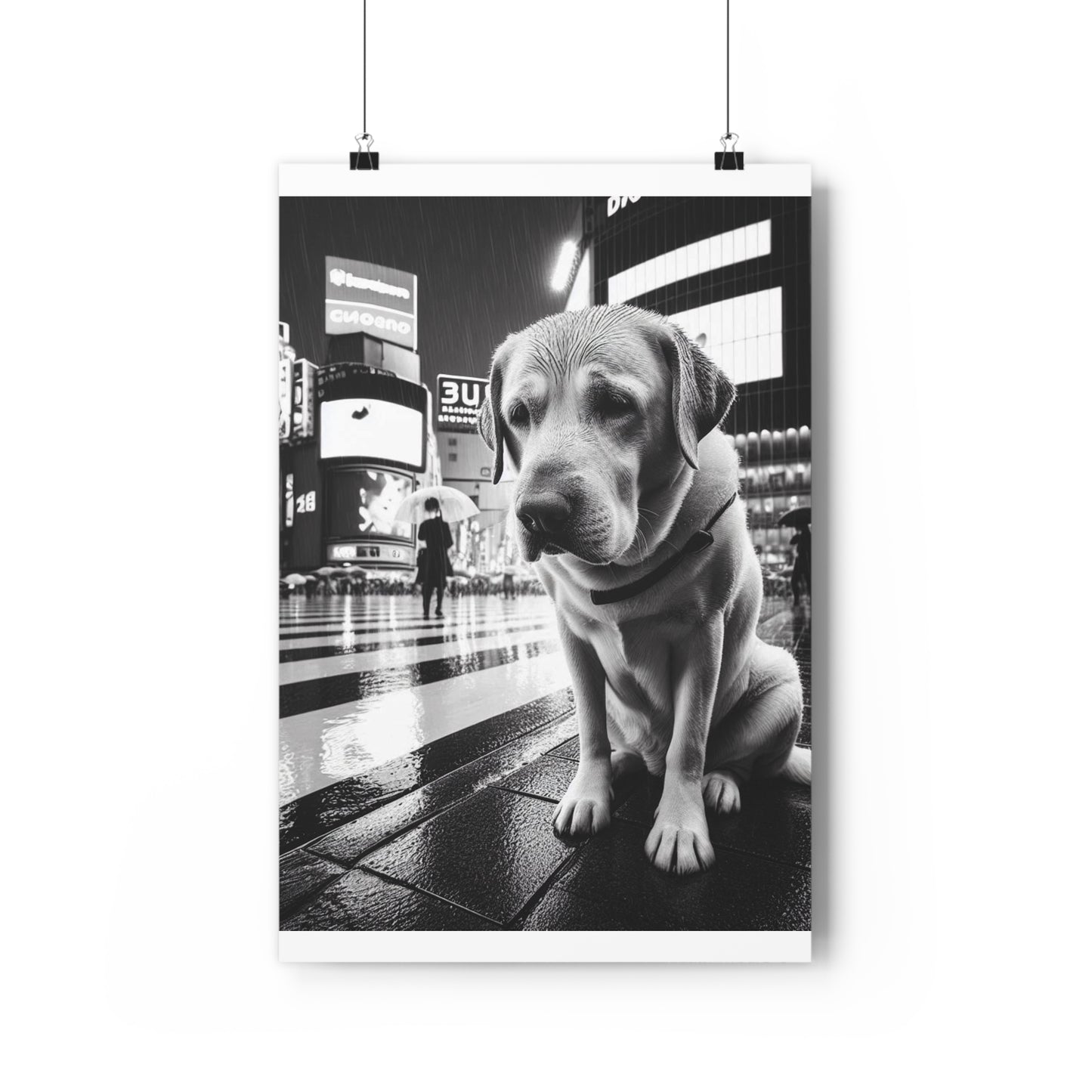 Rainy Biggies Giclée Art Print