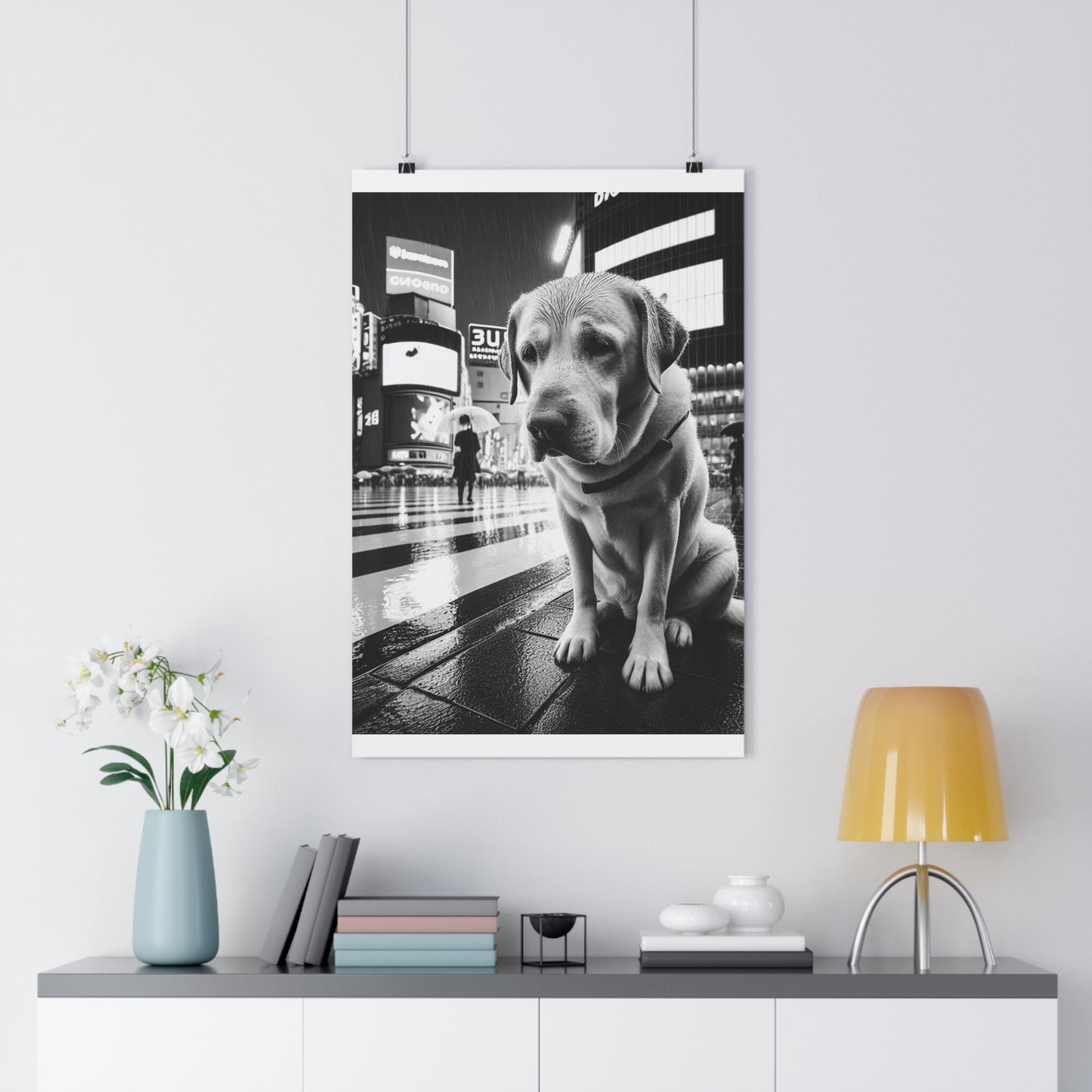 Rainy Biggies Giclée Art Print