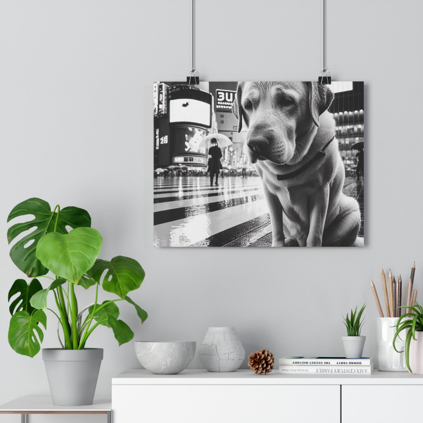 Rainy Biggies Giclée Art Print