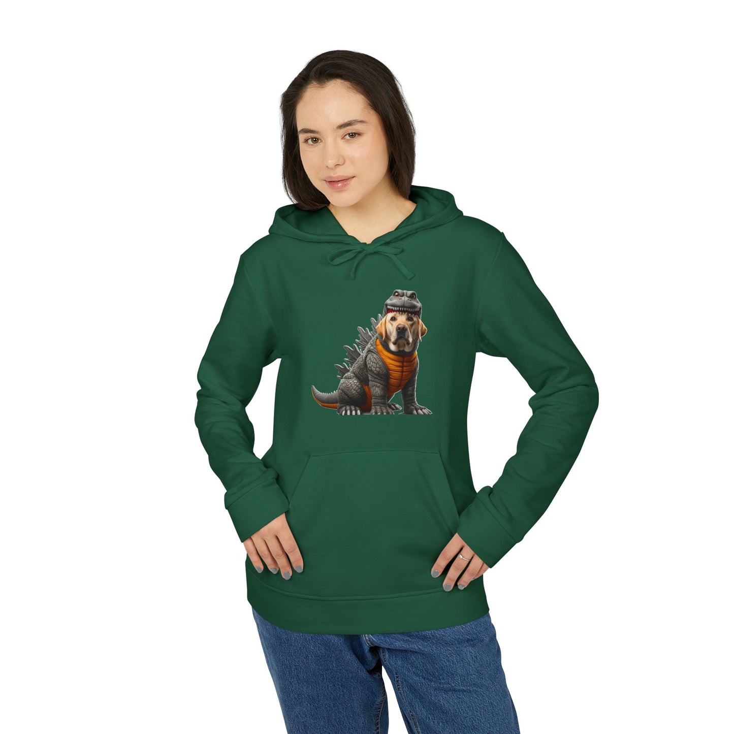 Biggiezilla adidas® Unisex Fleece Hoodie