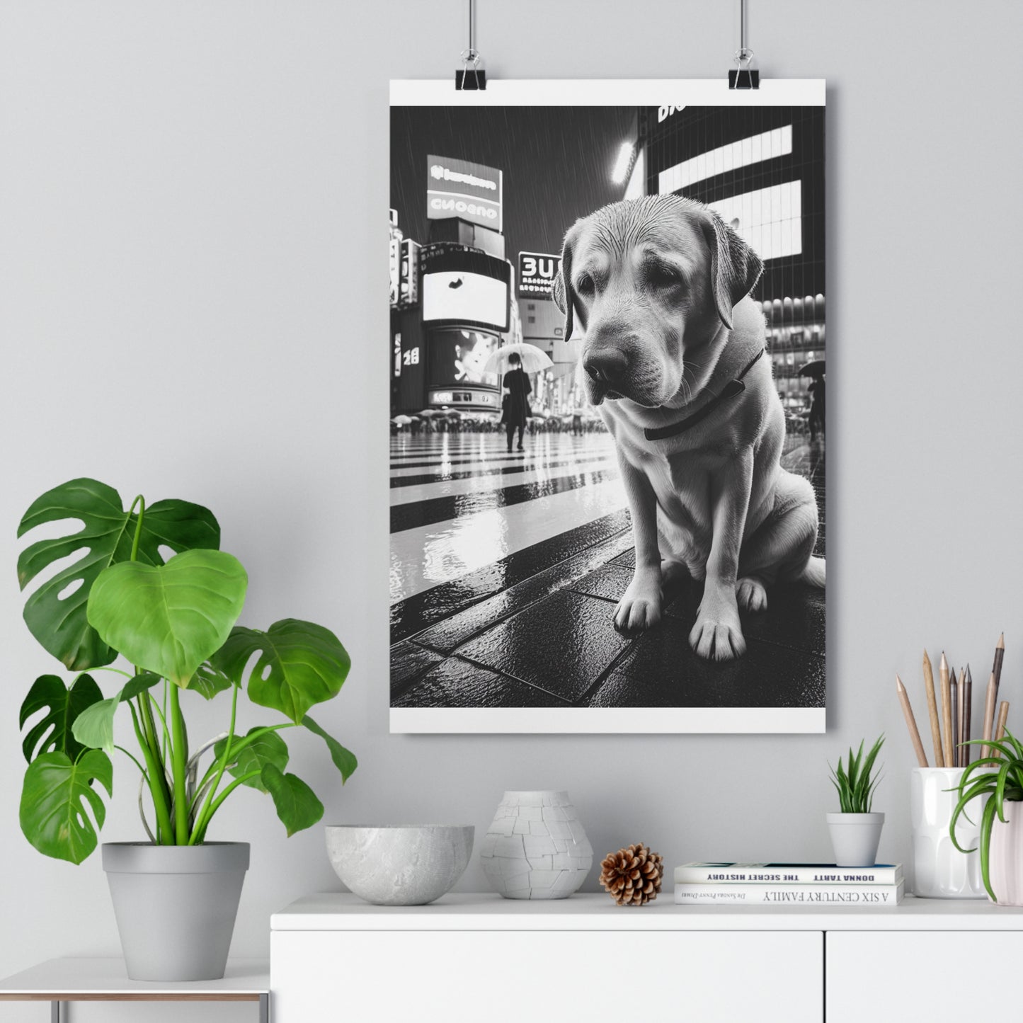 Rainy Biggies Giclée Art Print