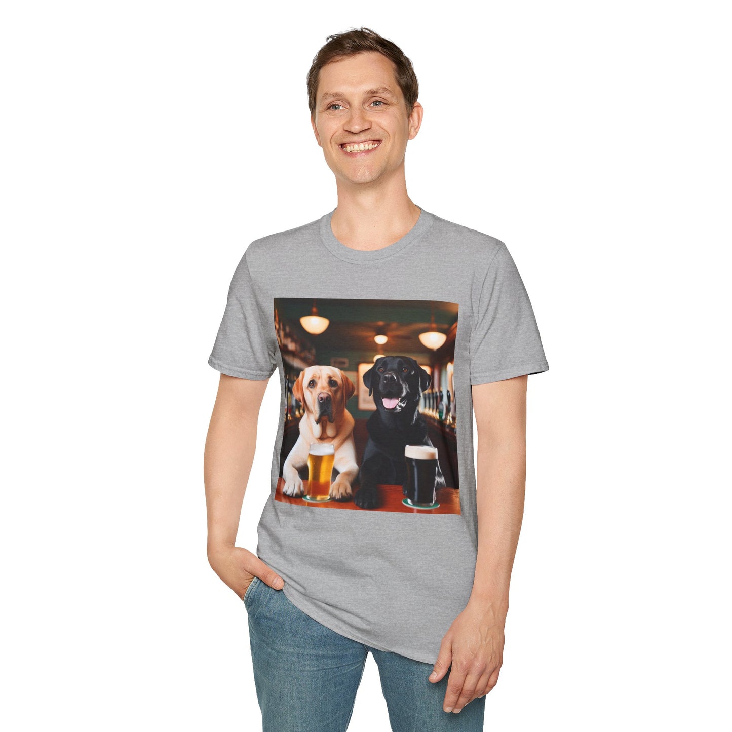 Graphic Tee - Biggie and Dex, Beer buddies, casual wear