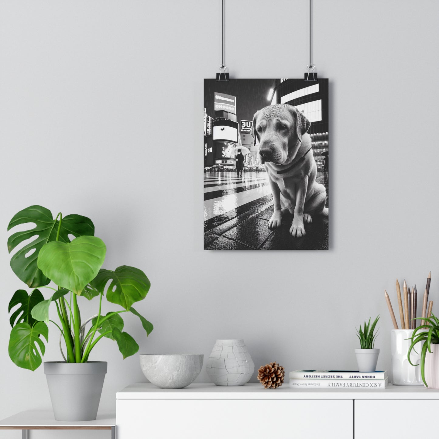 Rainy Biggies Giclée Art Print