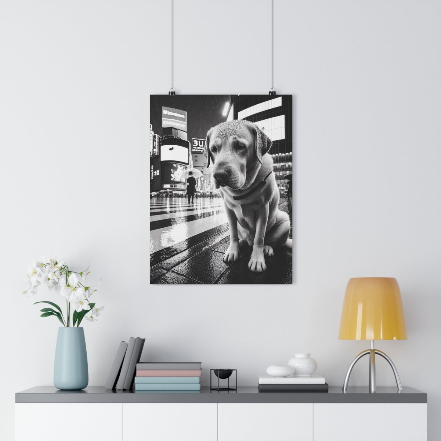 Rainy Biggies Giclée Art Print