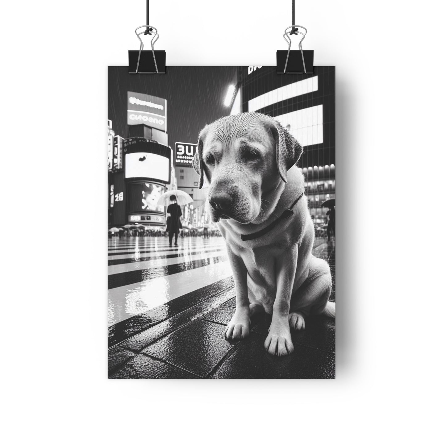 Rainy Biggies Giclée Art Print